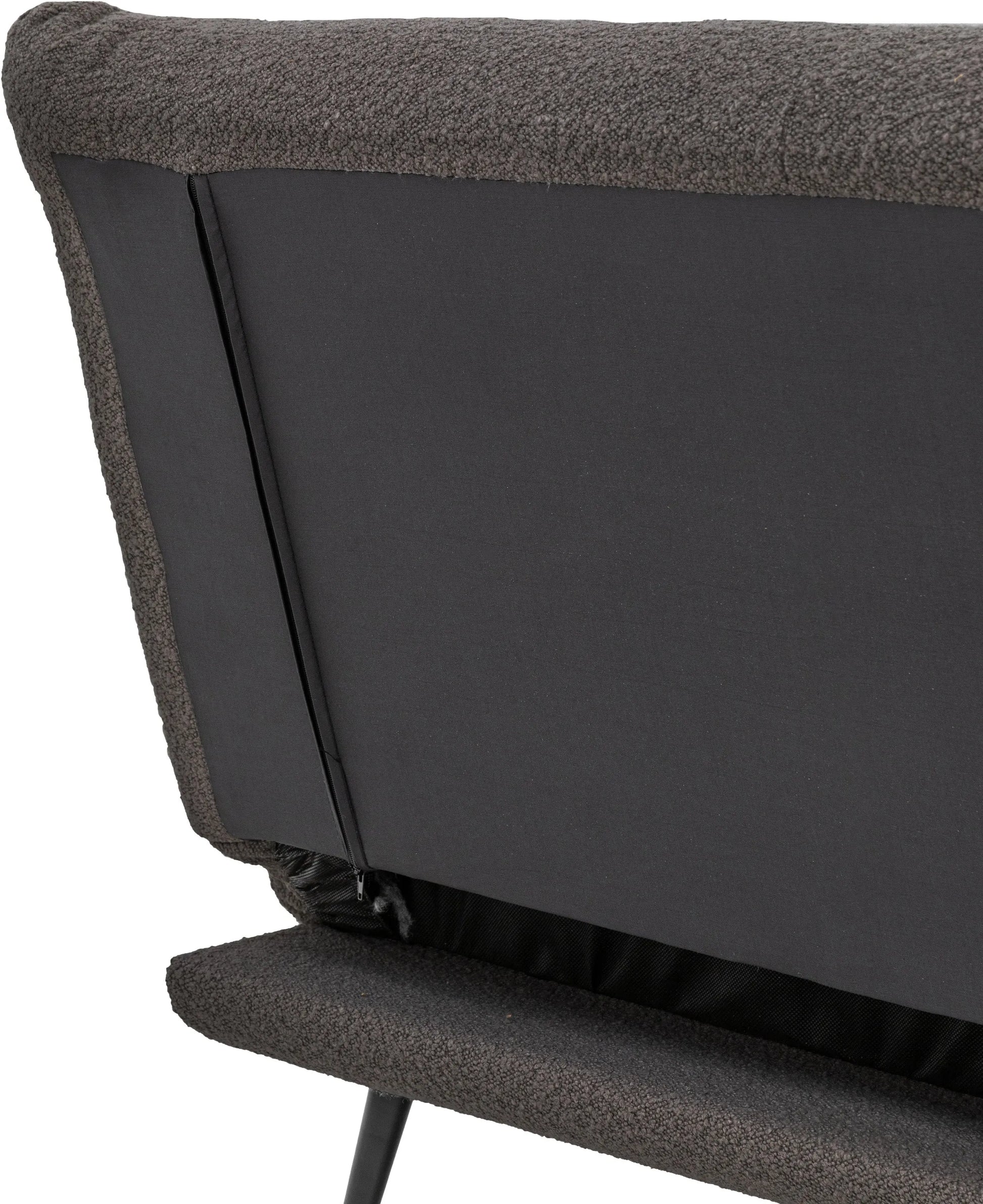 Gallery Direct Dunton Sofa Bed in Dark Grey