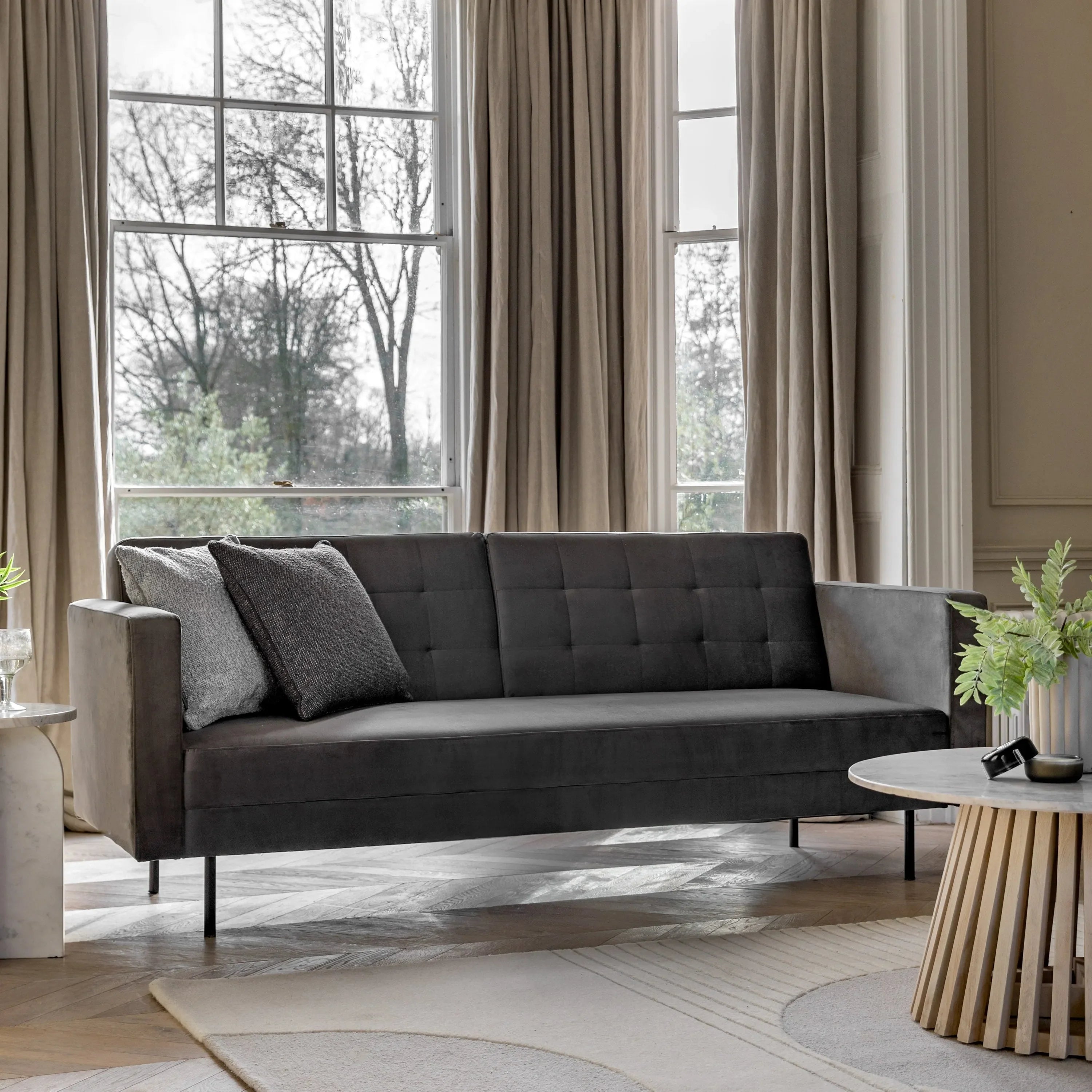 Gallery Direct Eynsford Sofa Bed in Grey