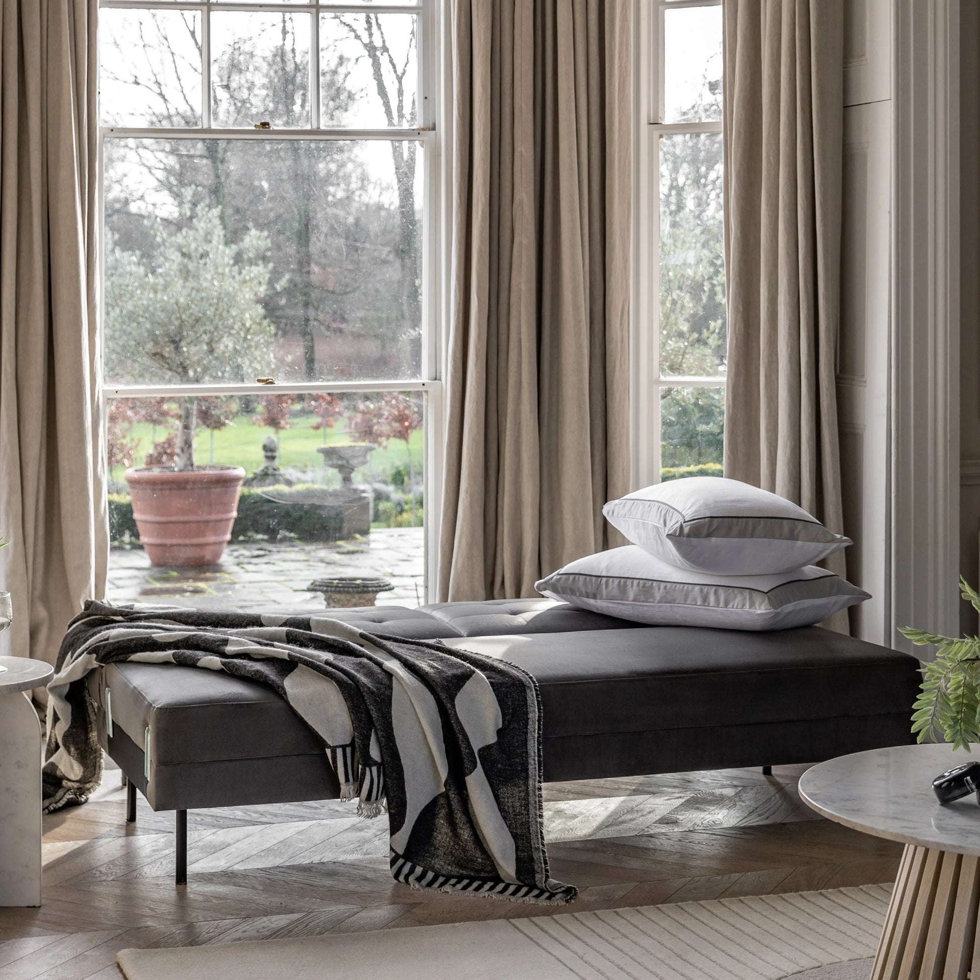 Gallery Direct Eynsford Sofa Bed in Grey