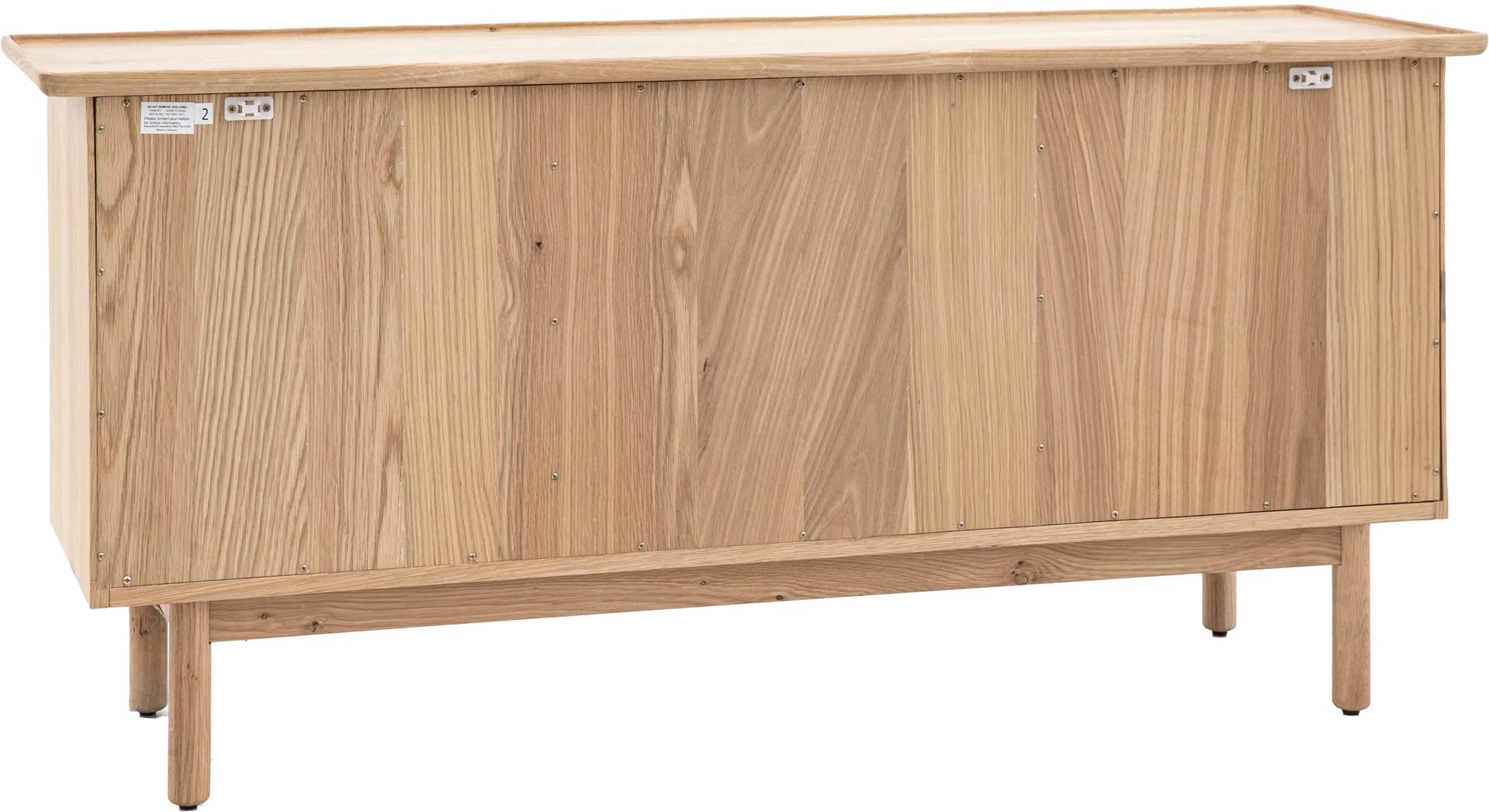 Gallery Direct Kingham 2 Door 3 Drawer Sideboard in Oak