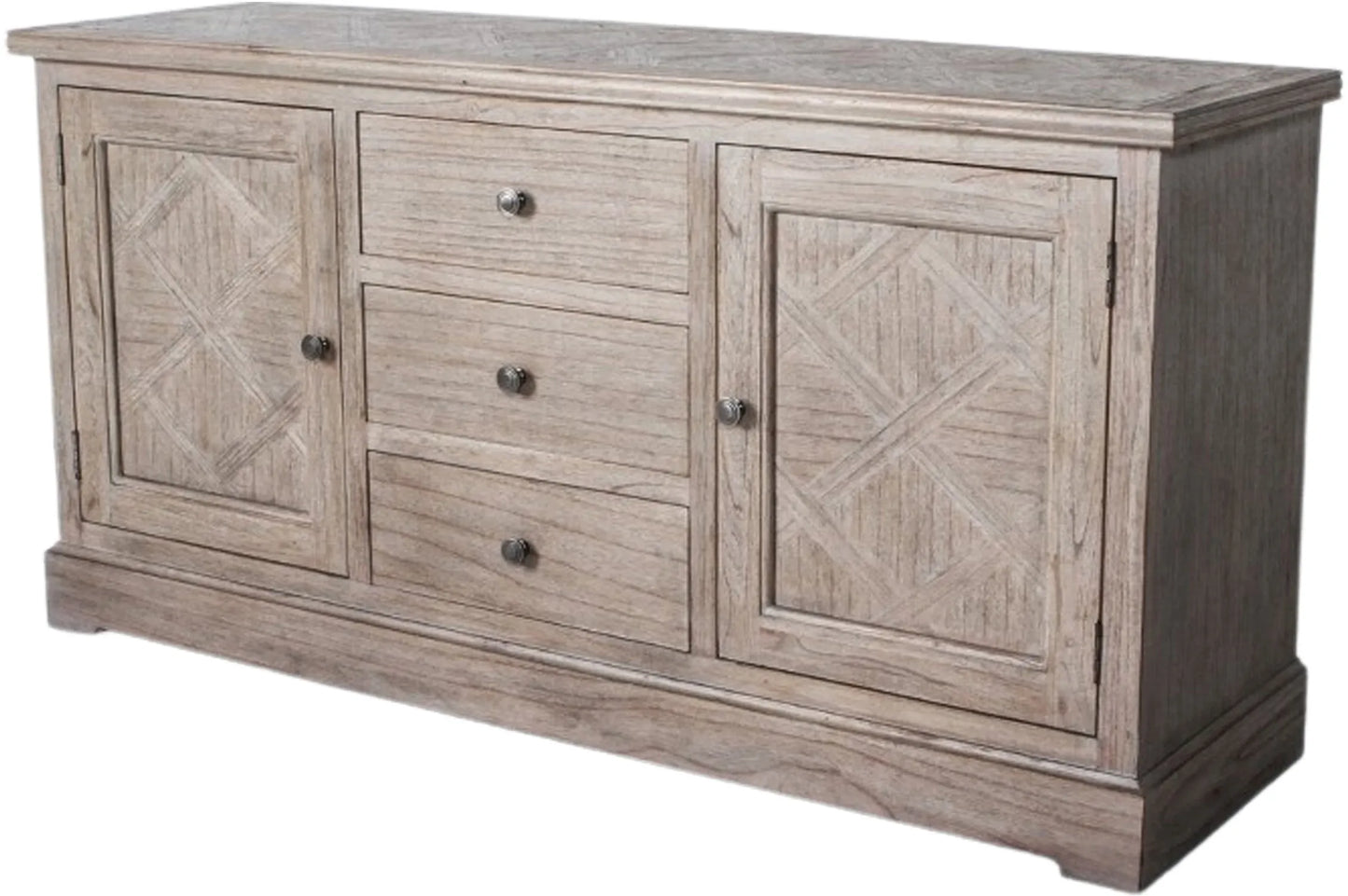 Gallery Direct Mustique 2 Door 3 Drawer Sideboard