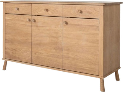 Gallery Direct Wycombe 3 Door 3 Drawer Sideboard