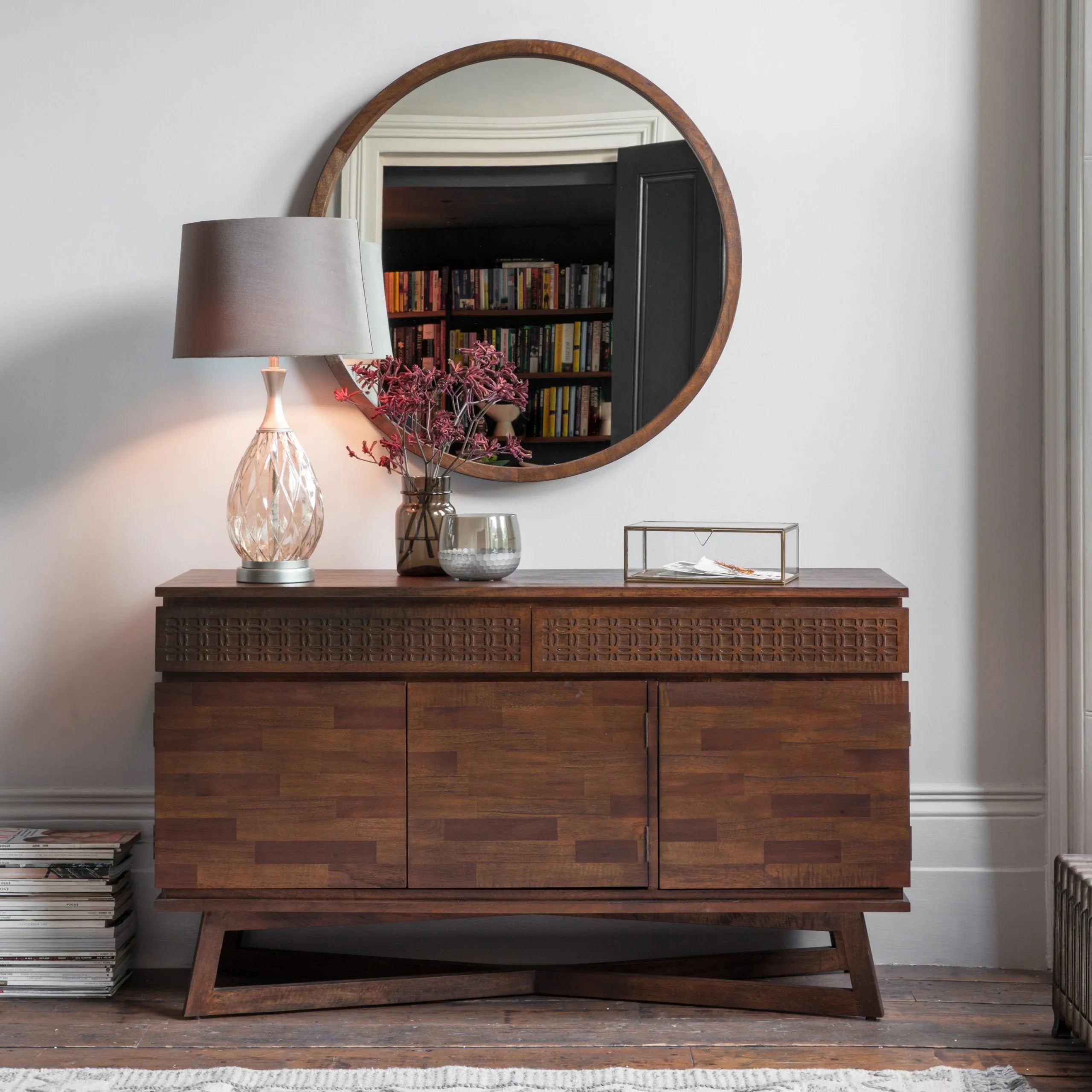 Gallery Direct Boho Retreat 3 Drawer Sideboard