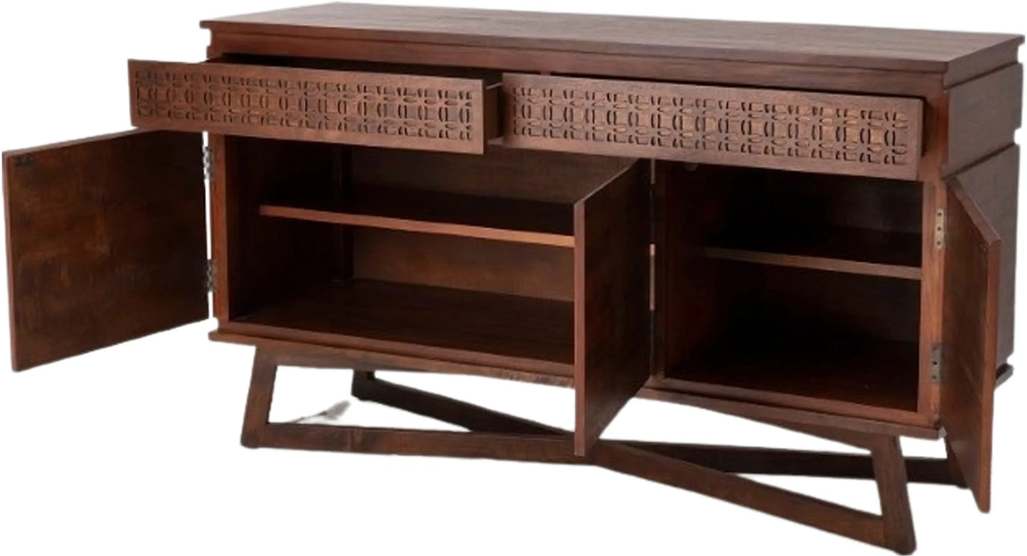 Gallery Direct Boho Retreat 3 Drawer Sideboard