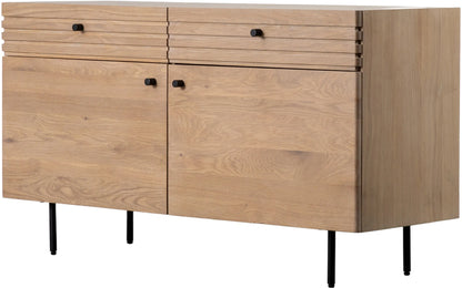 Gallery Direct Okayama 2 Drawer 2 Door Sideboard