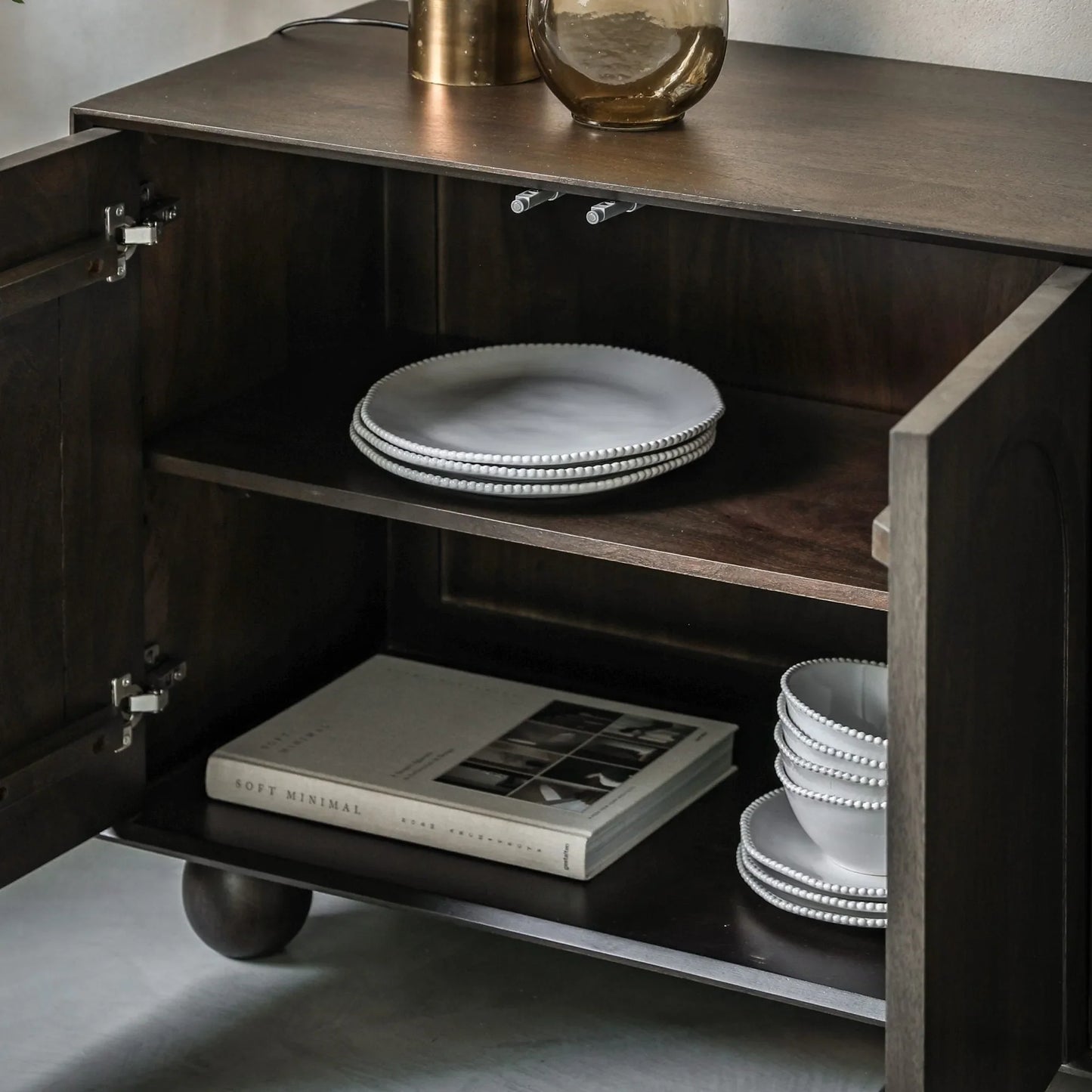 Gallery Direct Arc 4 Door Sideboard