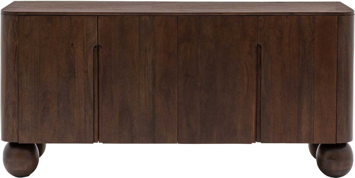Gallery Direct Sculpt 4 Door Sideboard