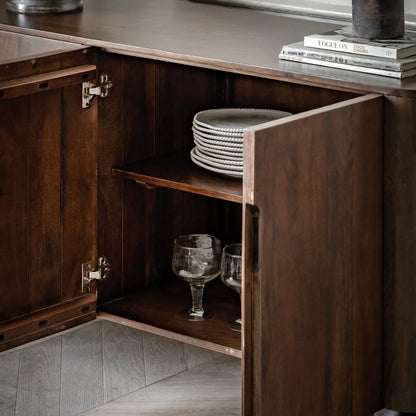 Gallery Direct Sculpt 4 Door Sideboard