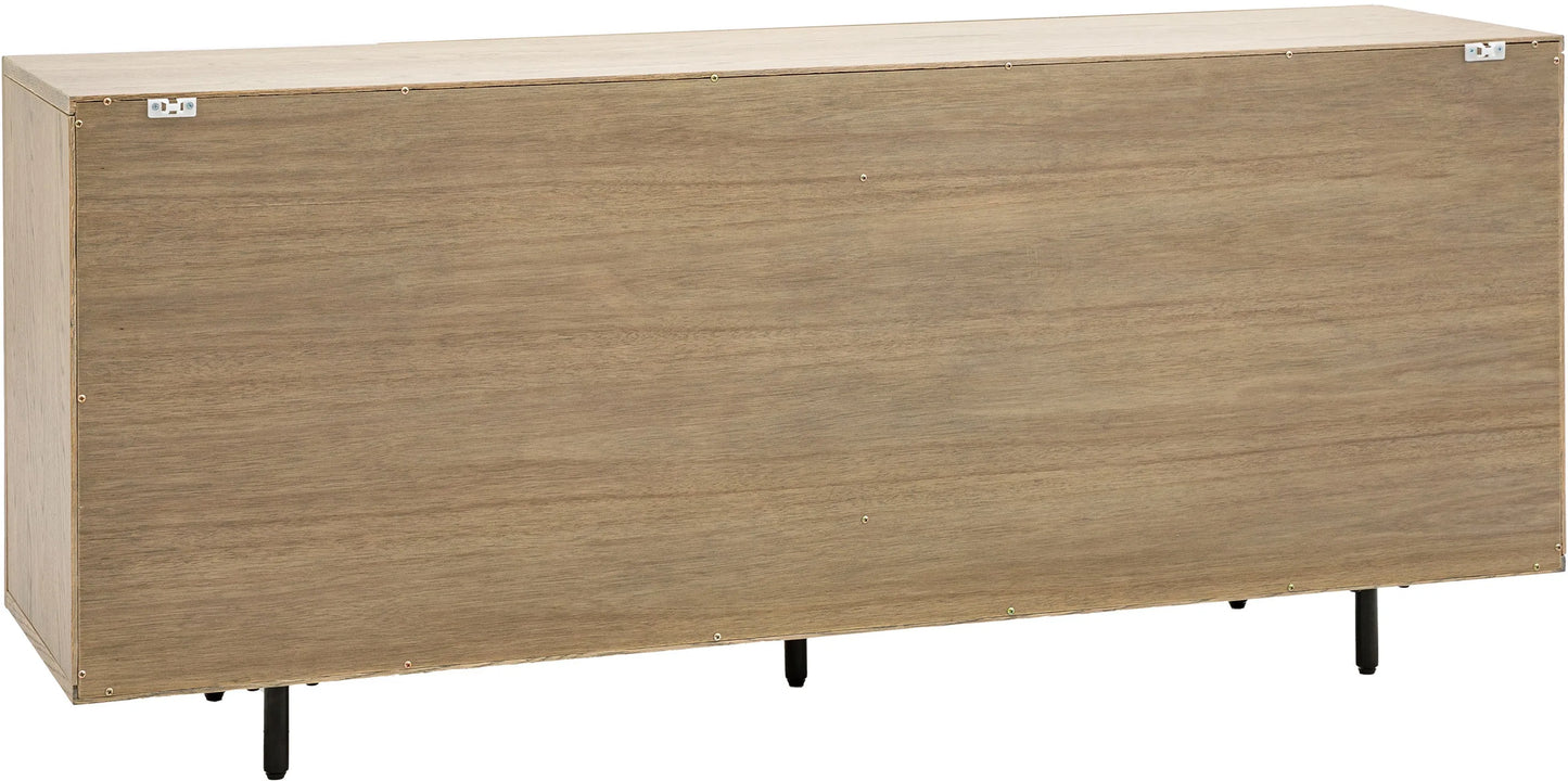 Gallery Direct Panelled 4 Door Sideboard