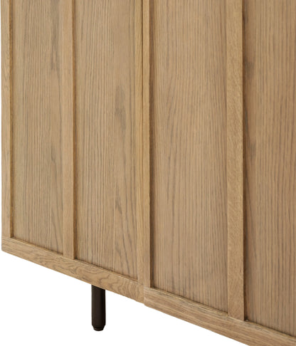 Gallery Direct Panelled 4 Door Sideboard