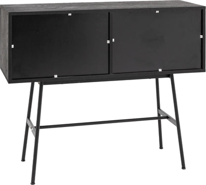 Gallery Direct Holsen 2 Door Sideboard Black