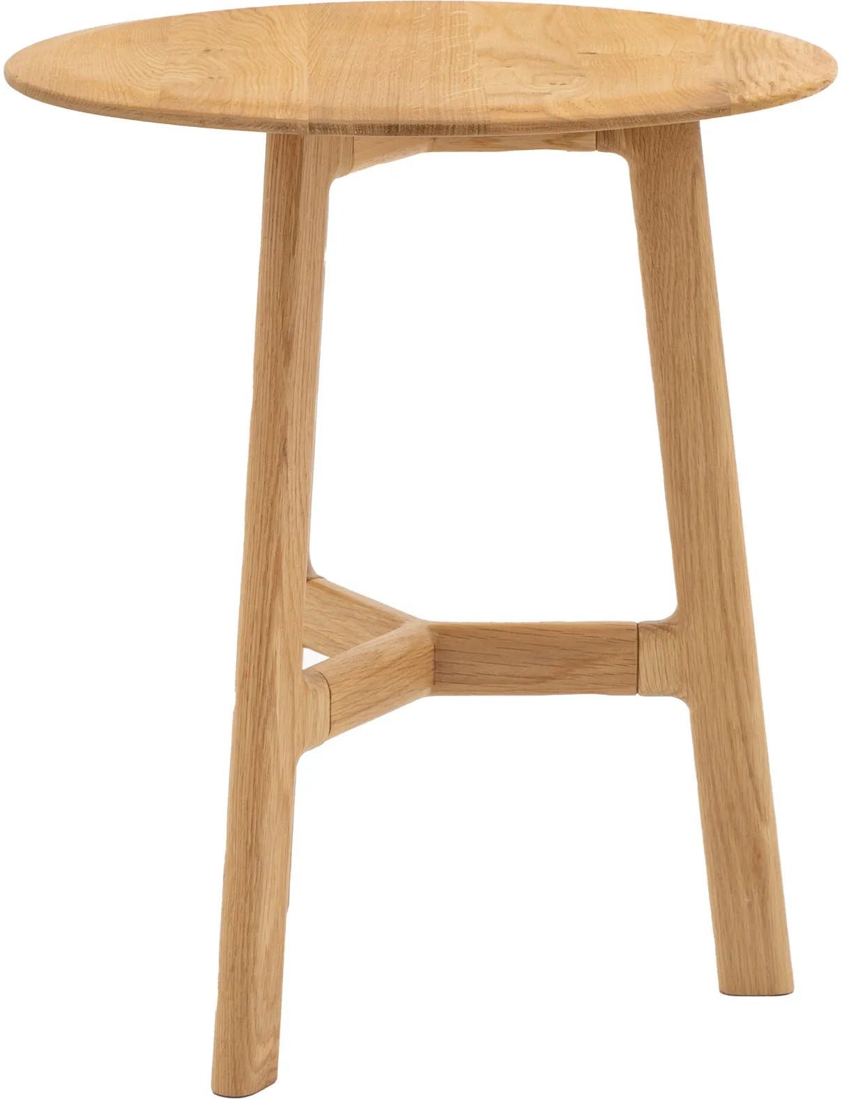 Gallery Direct Madrid Round Side Table in Oak