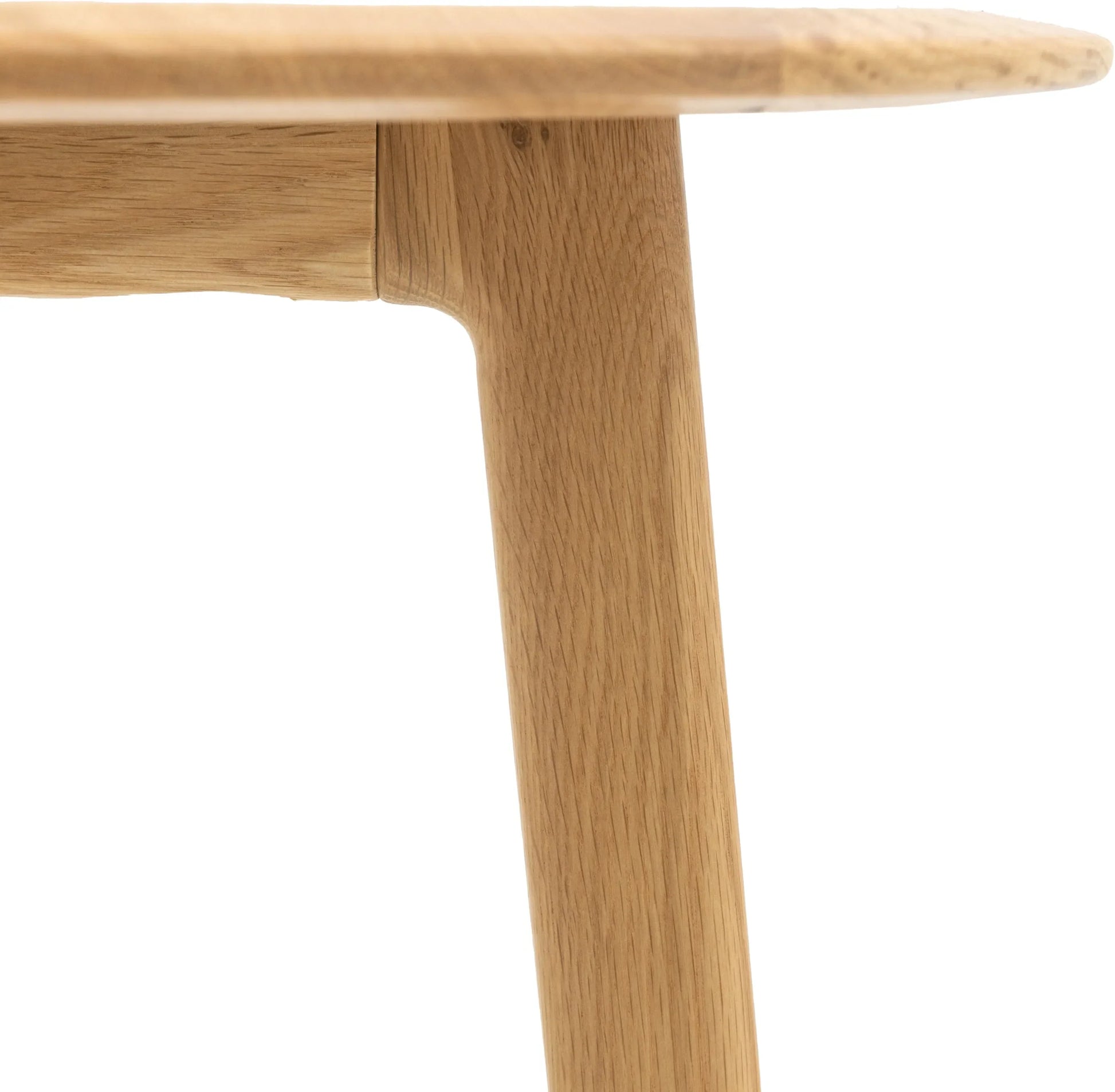 Gallery Direct Madrid Round Side Table in Oak