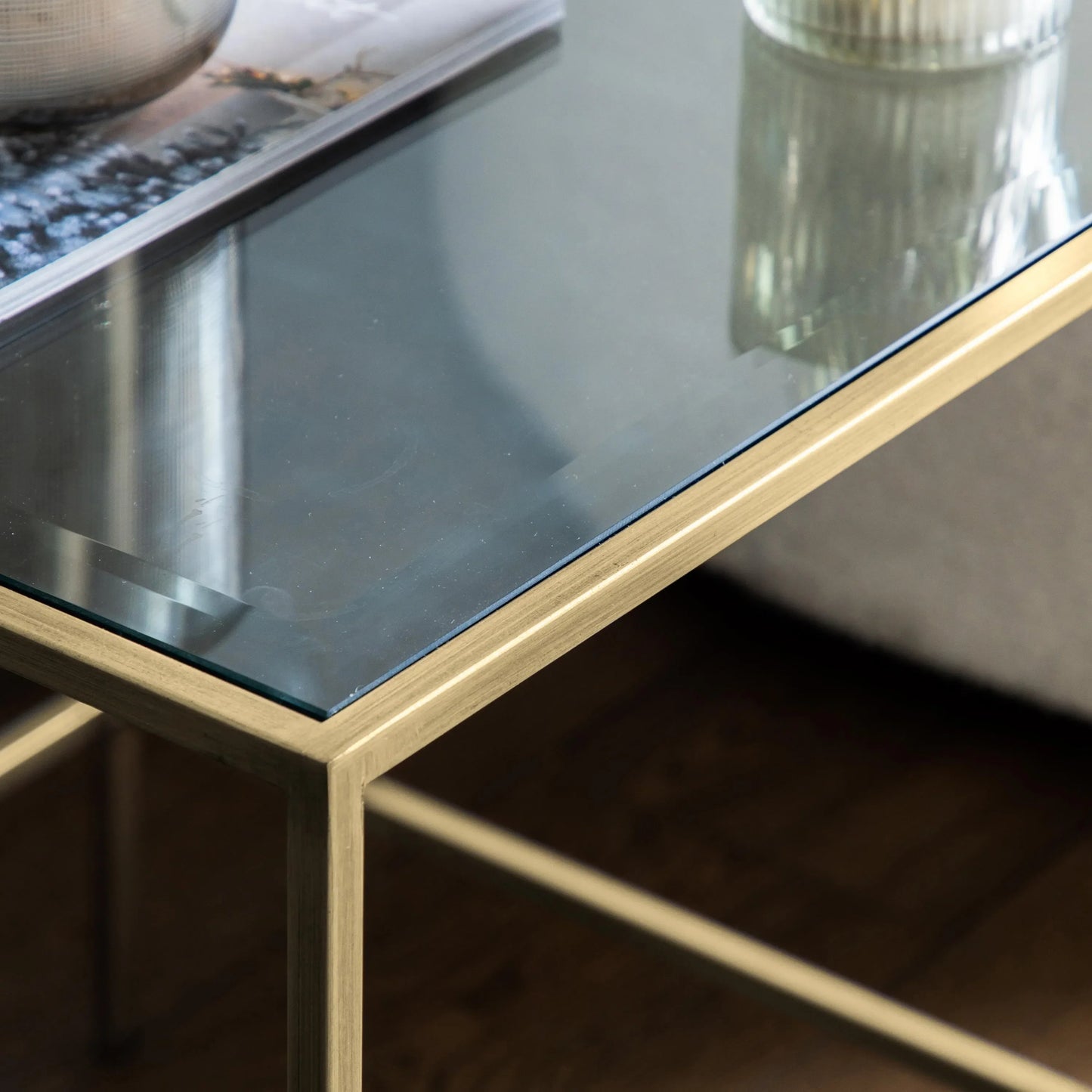 Gallery Direct Rothbury Side Table Champagne
