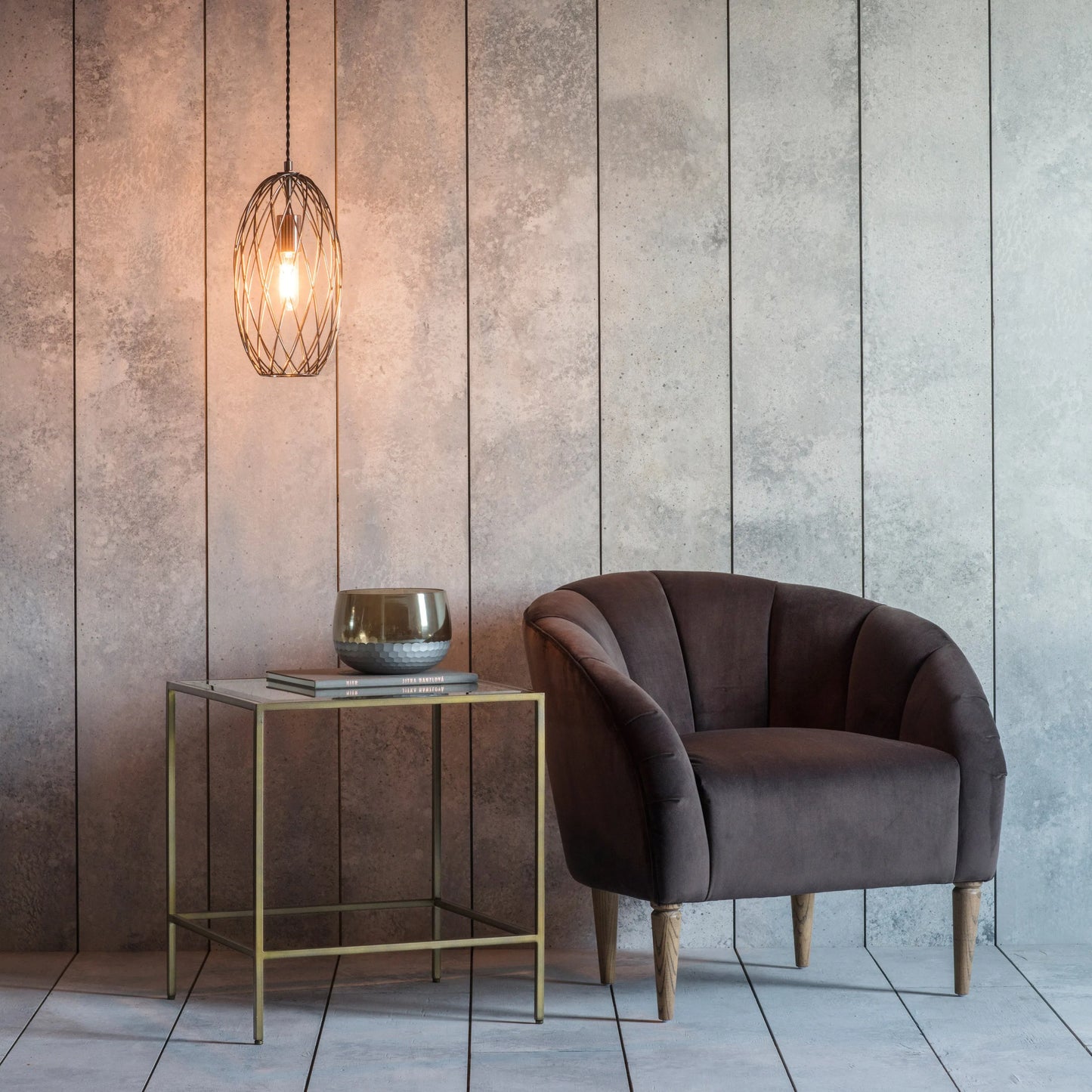 Gallery Direct Rothbury Side Table Bronze