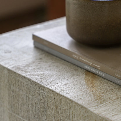 Gallery Direct Iowa Side Table Whitewash