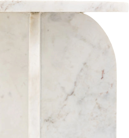 Gallery Direct Amalfi Side Table in White