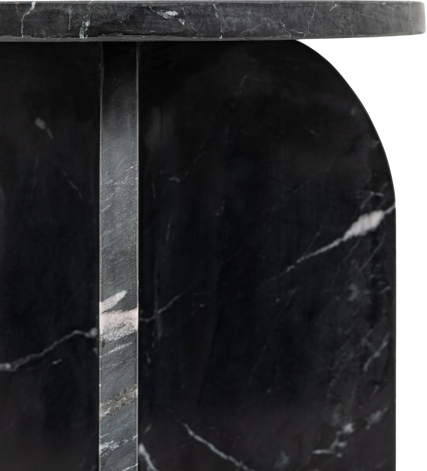 Gallery Direct Amalfi Side Table in Black