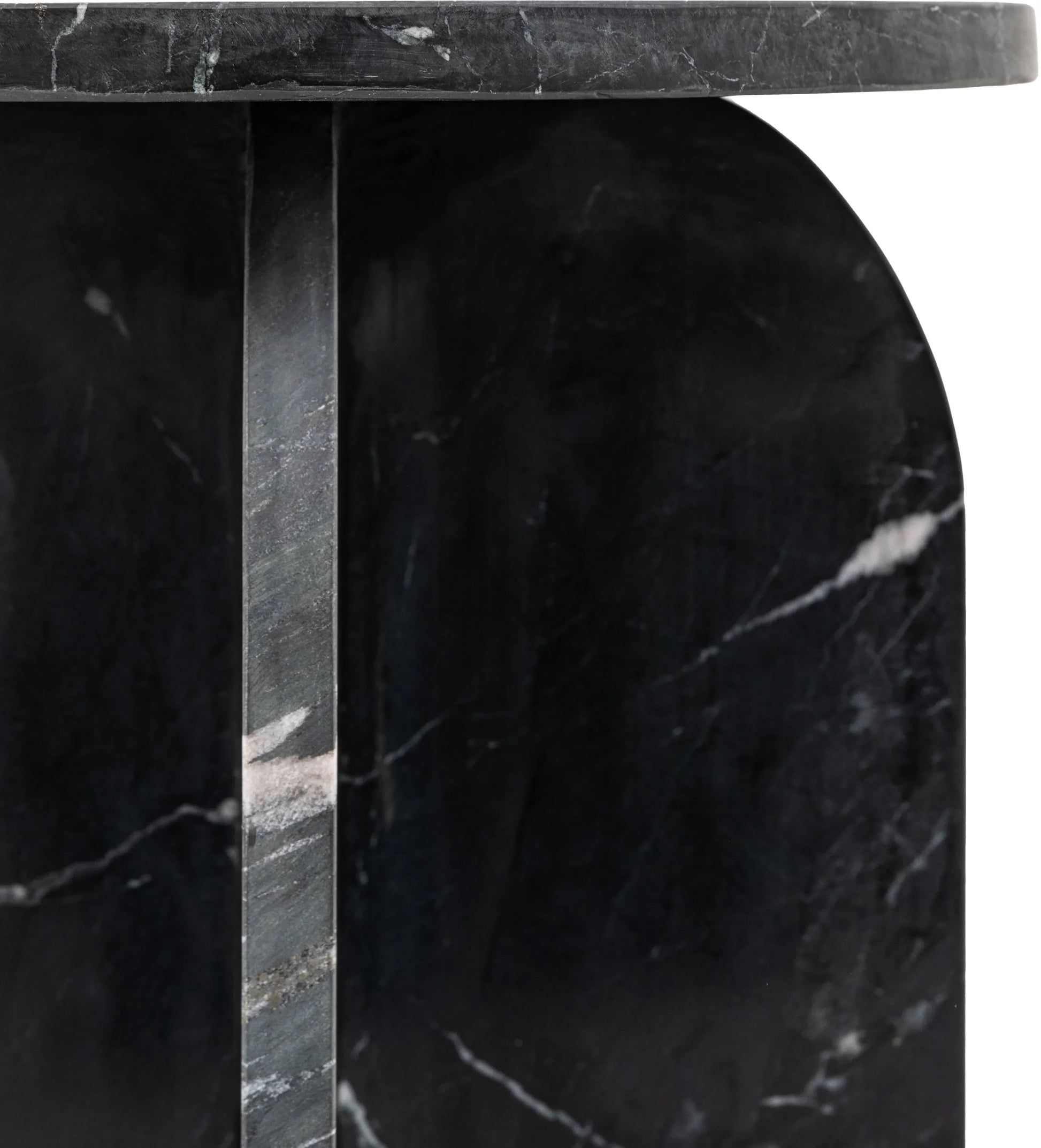 Gallery Direct Amalfi Side Table in Black