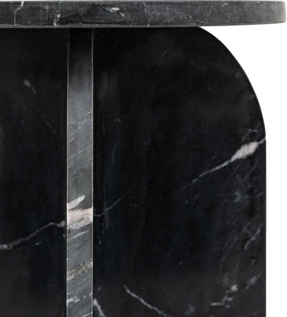 Gallery Direct Amalfi Side Table in Black
