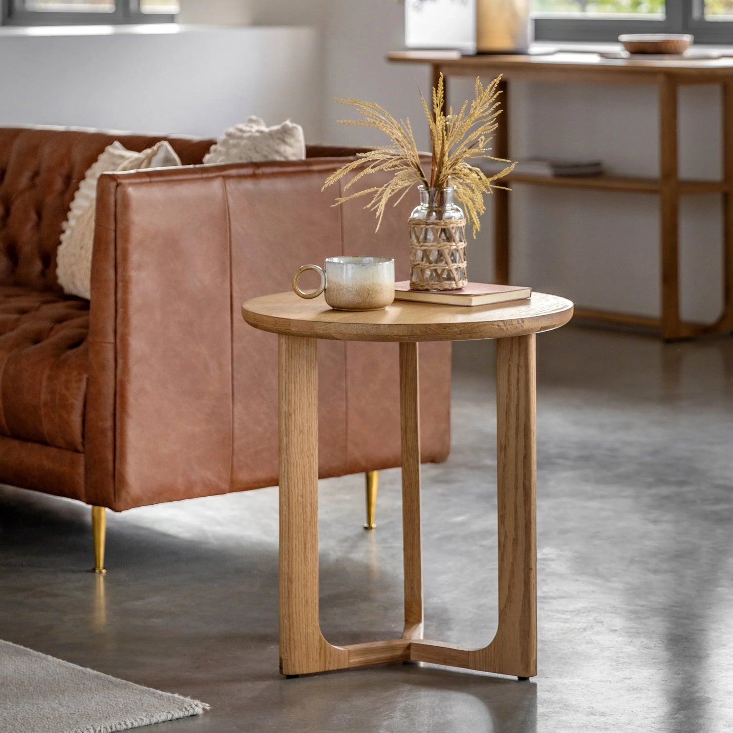 Gallery Direct Craft Side Table in Natural
