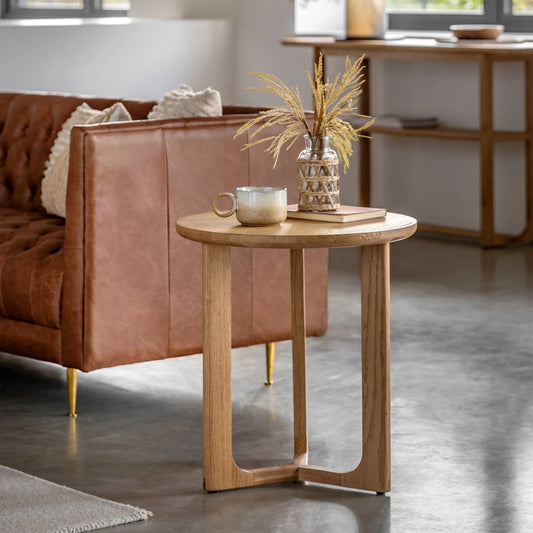 Gallery Direct Craft Side Table in Natural