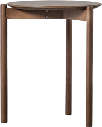 Gallery Direct Burley Side Table in Walnut