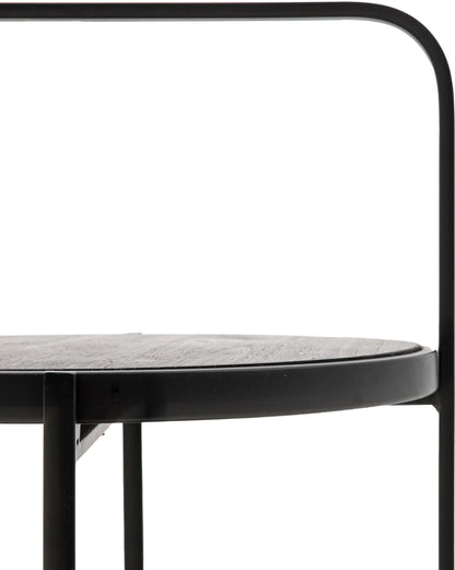 Gallery Direct Dunley Side Table Black