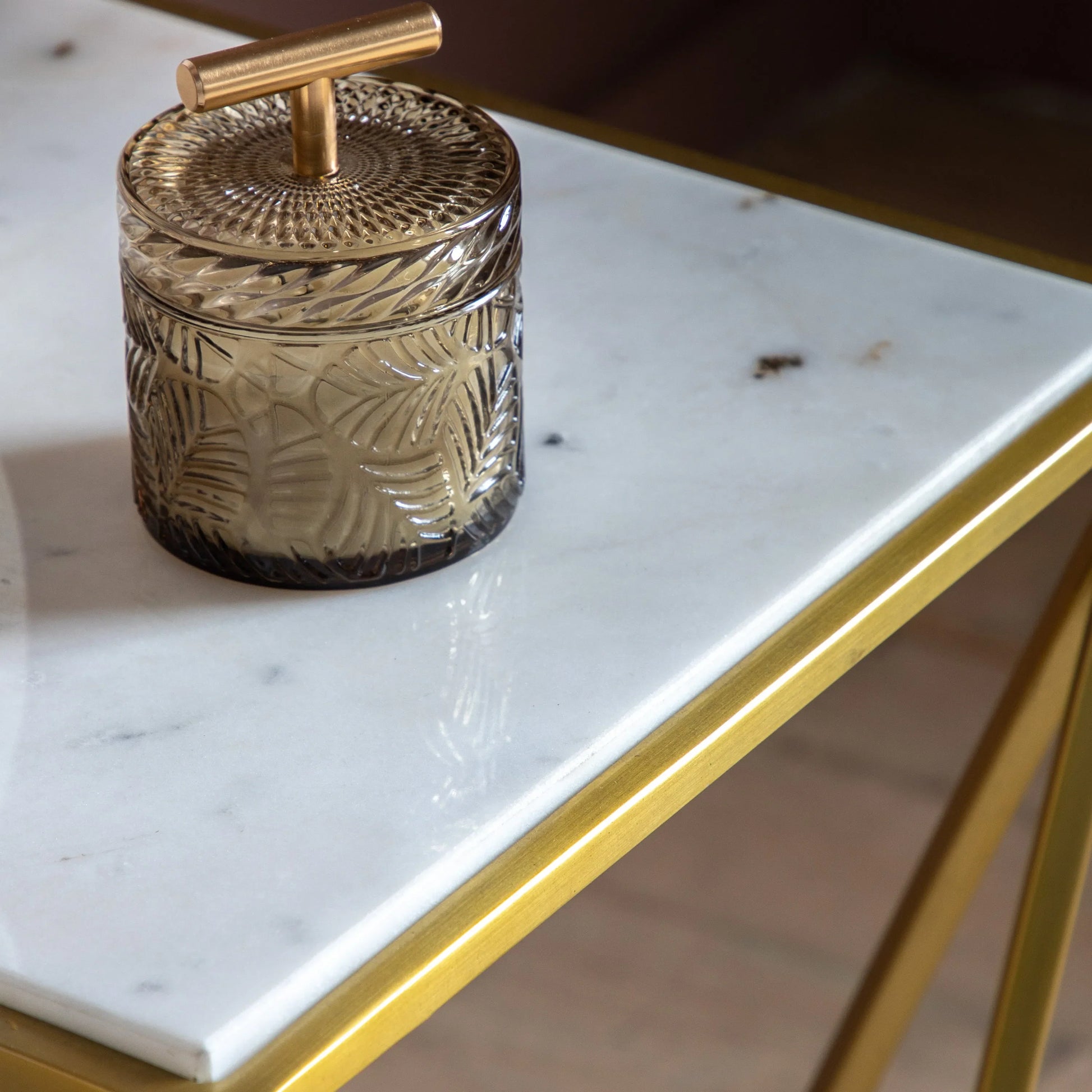 Gallery Direct Helford Side Table Gold