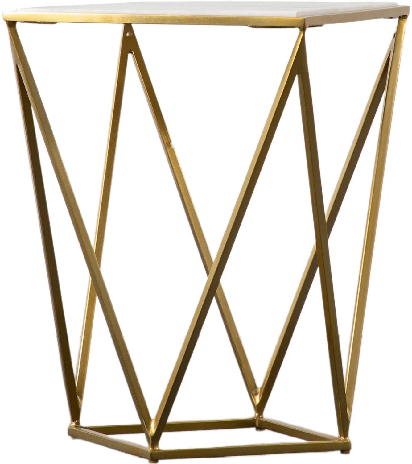 Gallery Direct Helford Side Table Gold