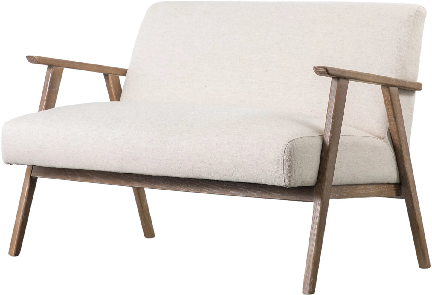 Gallery Direct Neyland 2 Seater Sofa in Natural Linen