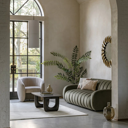 Gallery Direct Coste 3 Seater Sofa in Moss