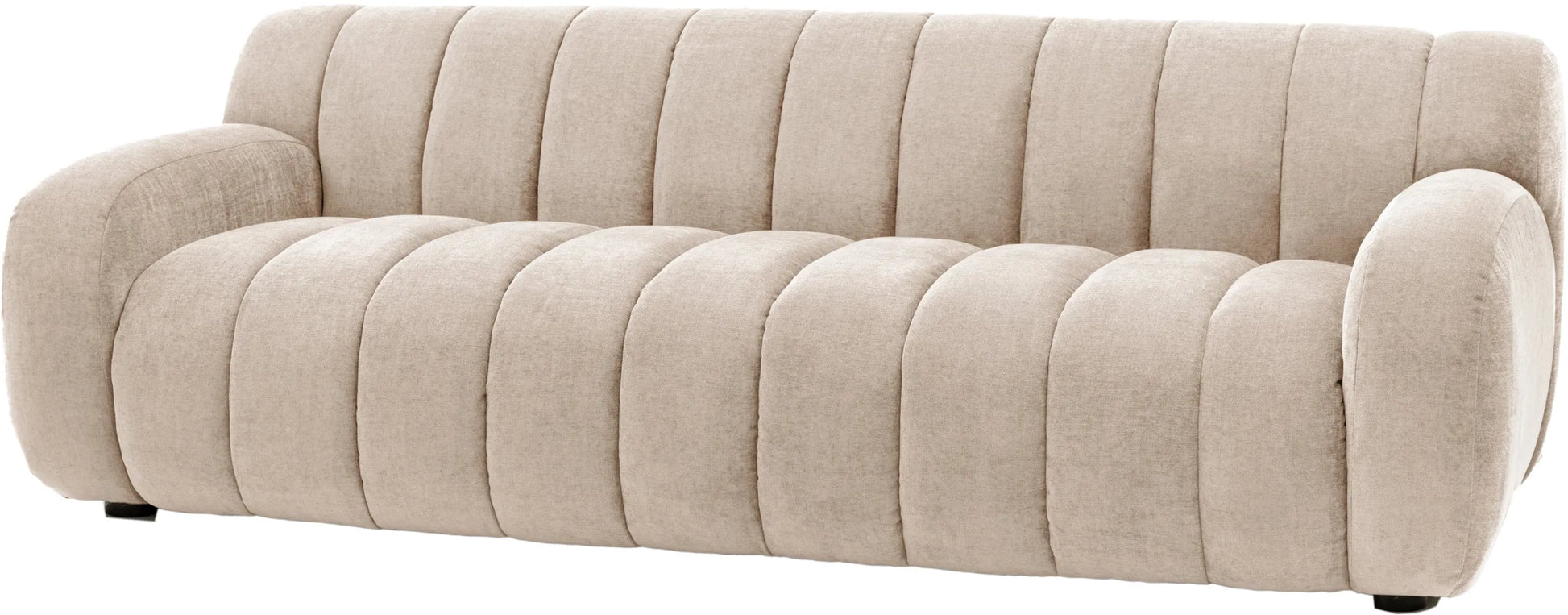 Gallery Direct Coste 3 Seater Sofa in Cream