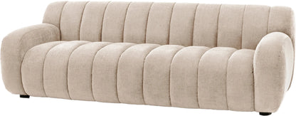 Gallery Direct Coste 3 Seater Sofa in Cream