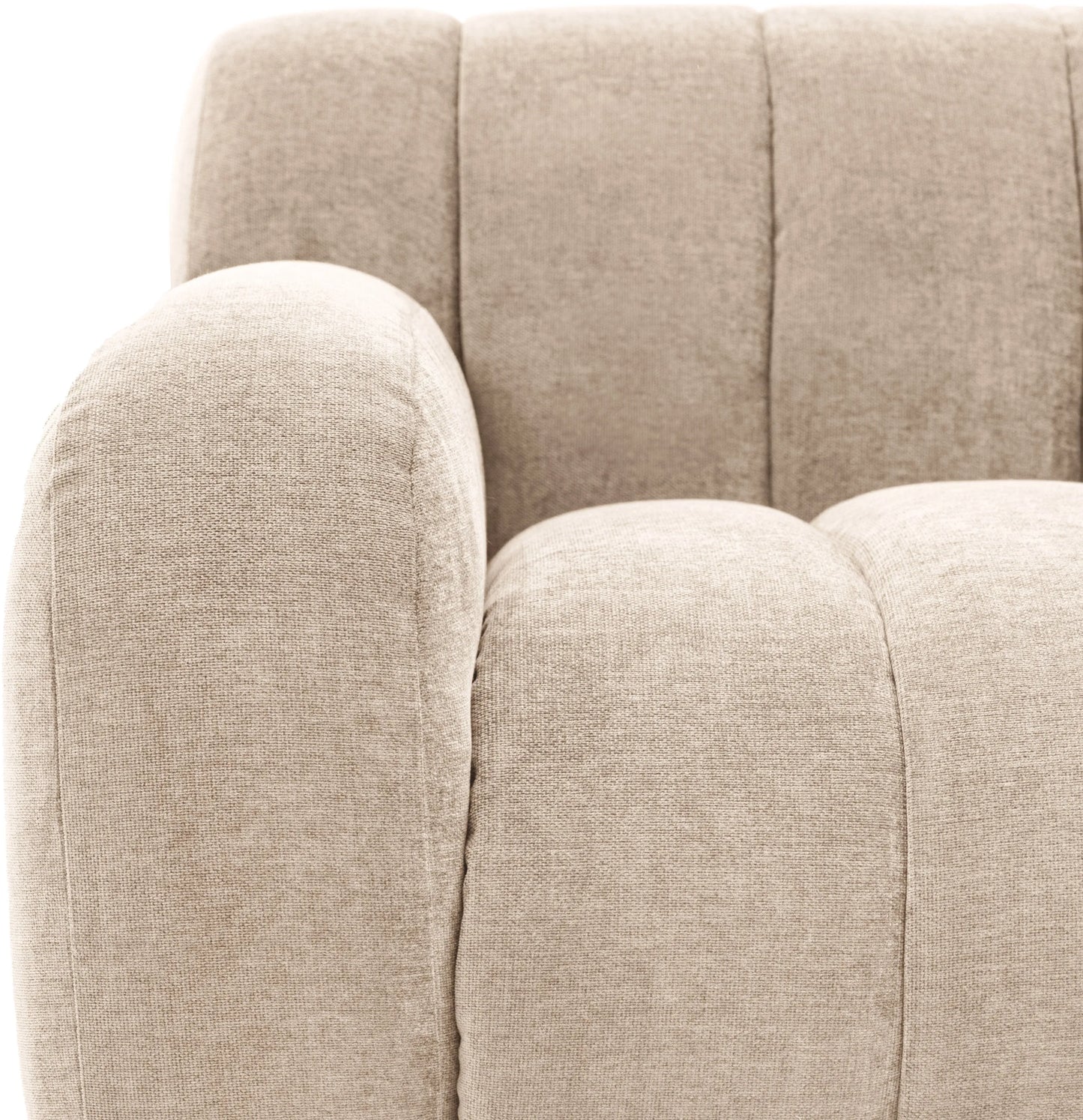 Gallery Direct Coste 3 Seater Sofa in Cream