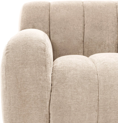 Gallery Direct Coste 3 Seater Sofa in Cream