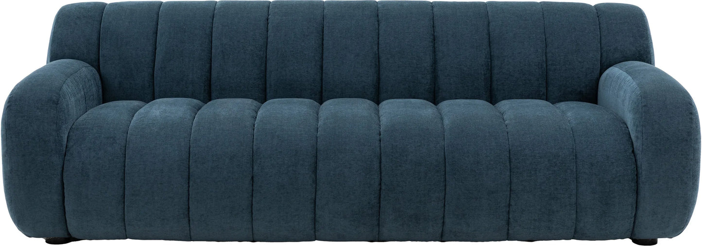 Gallery Direct Coste 3 Seater Sofa in Dusty Blue