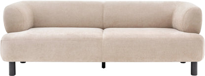 Gallery Direct Ardo 3 Seat Sofa in Cream