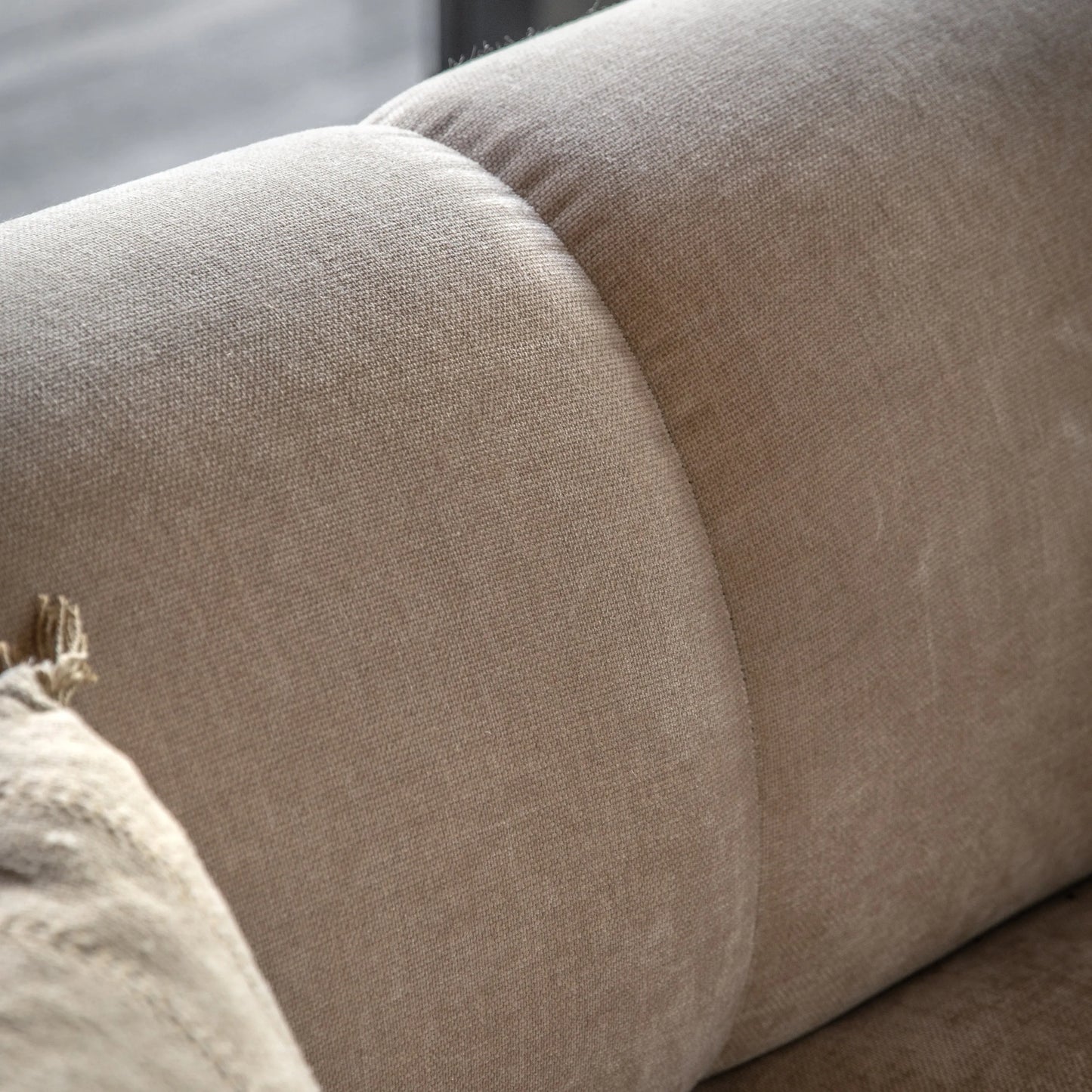 Gallery Direct Ardo 3 Seat Sofa in Cream