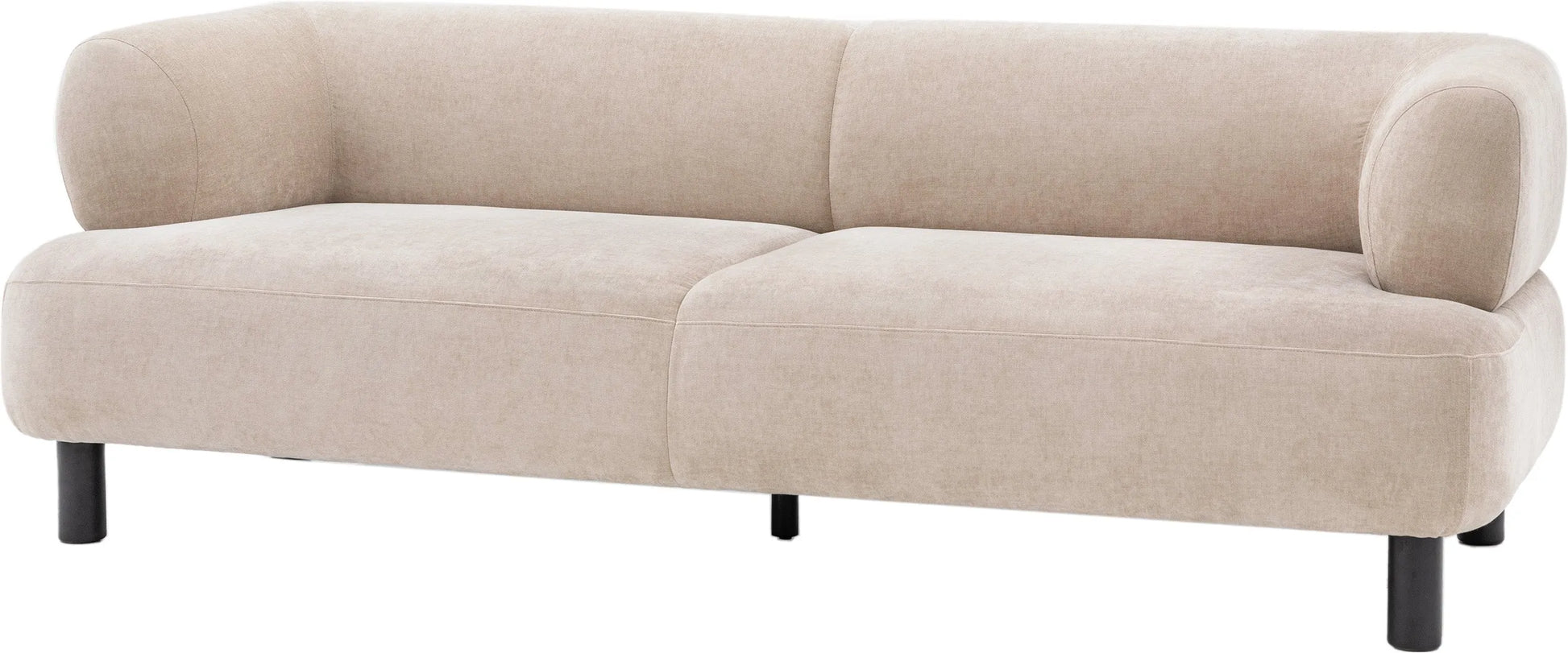 Gallery Direct Ardo 3 Seat Sofa in Cream