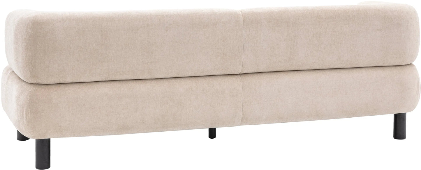 Gallery Direct Ardo 3 Seat Sofa in Cream