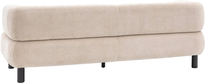 Gallery Direct Ardo 3 Seat Sofa in Cream