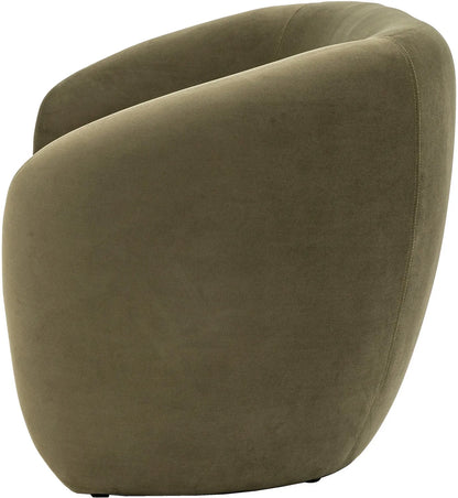 Gallery Direct Curvo 2 Seat Sofa in Moss Green