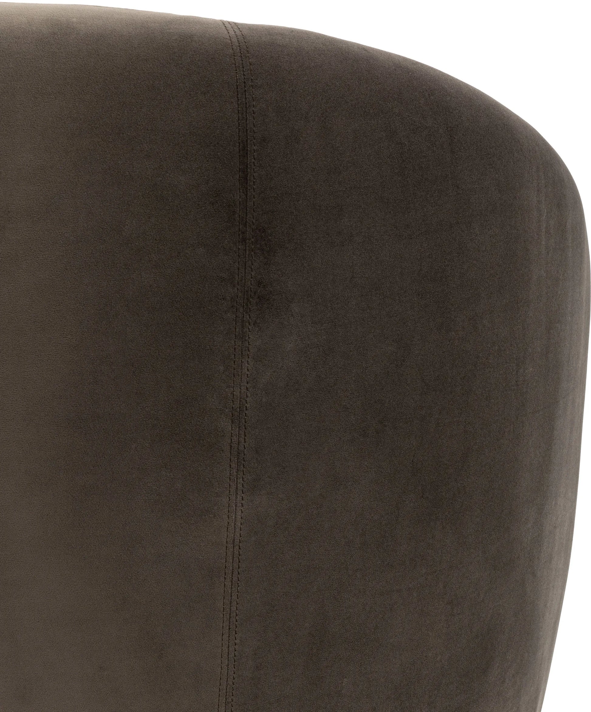 Gallery Direct Curvo 2 Seat Sofa in Espresso