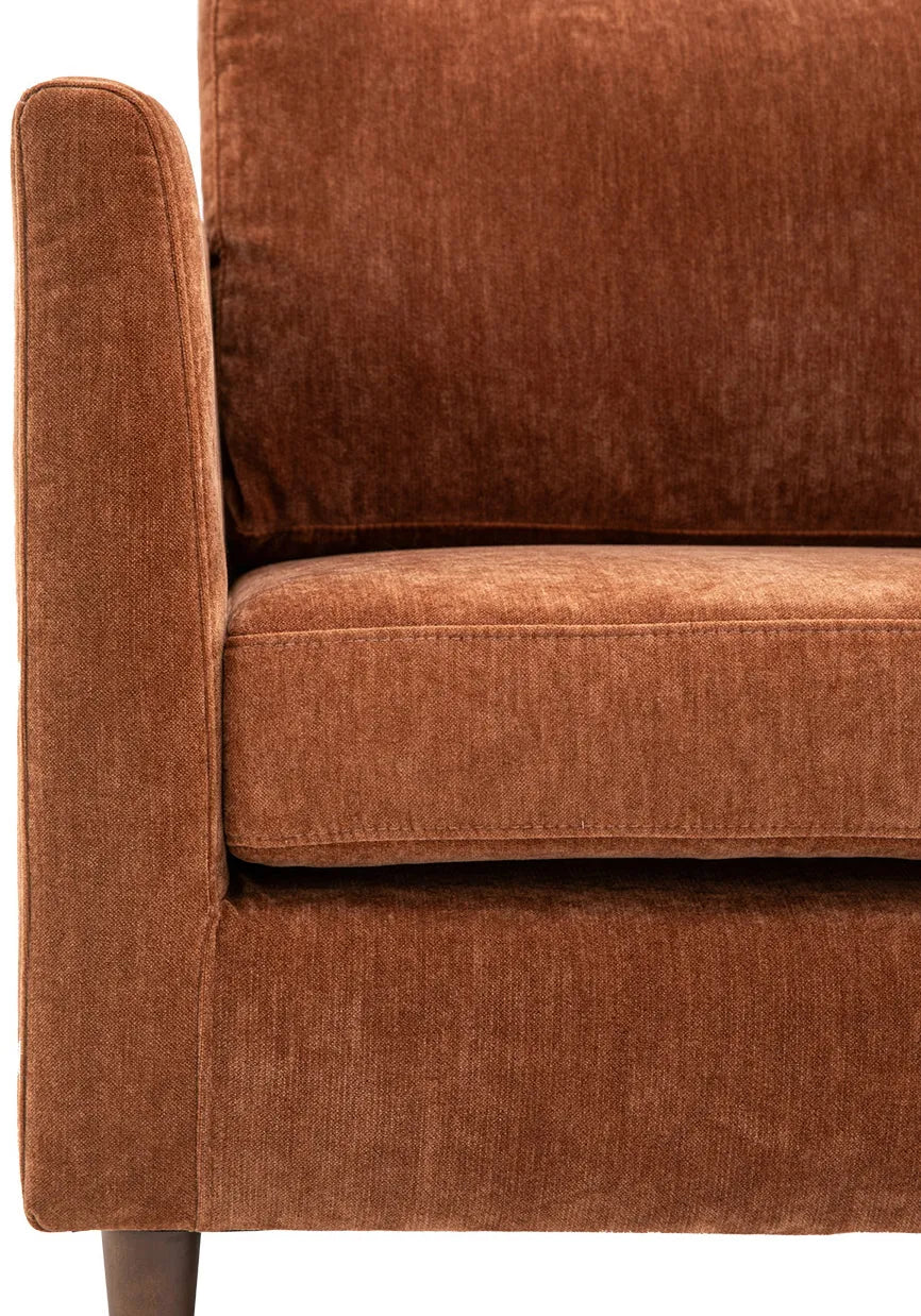 Gallery Direct Gateford Sofa 2 Seater in Rust