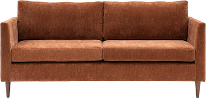 Gallery Direct Gateford 3 Seater Sofa in Rust