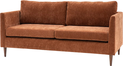 Gallery Direct Gateford 3 Seater Sofa in Rust
