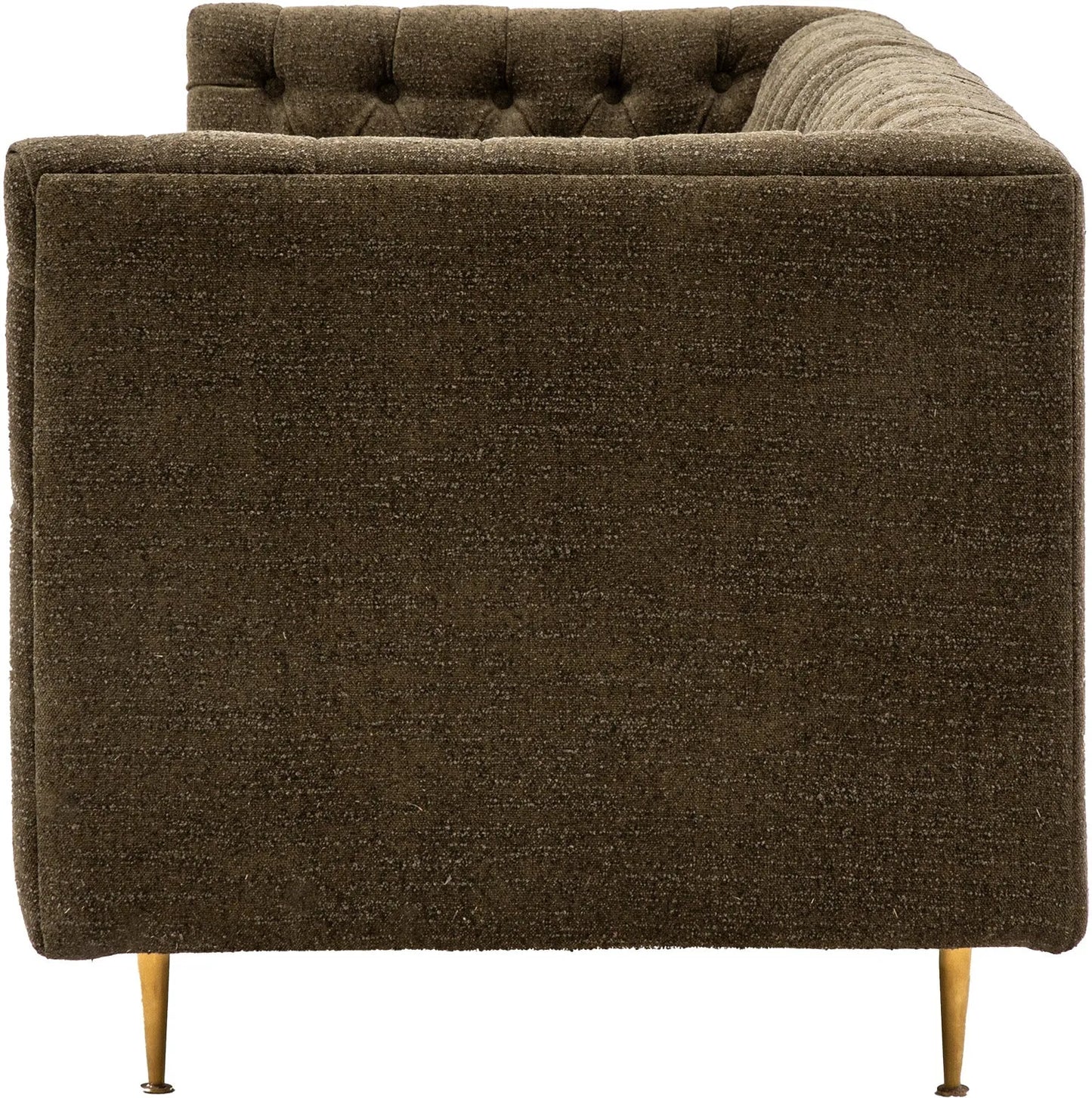 Gallery Direct Dalton 3 Seat Sofa in Moss Green
