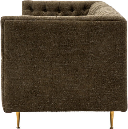 Gallery Direct Dalton 3 Seat Sofa in Moss Green