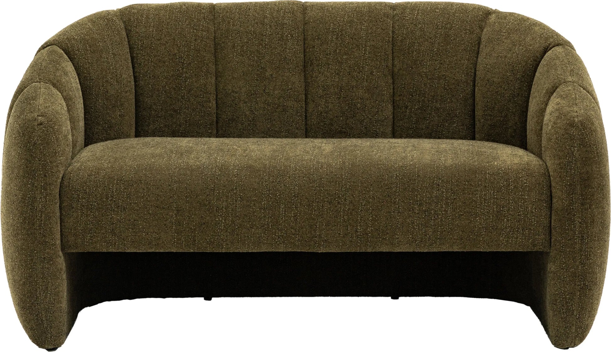 Gallery Direct Atella 2 Seater Sofa in Moss Green